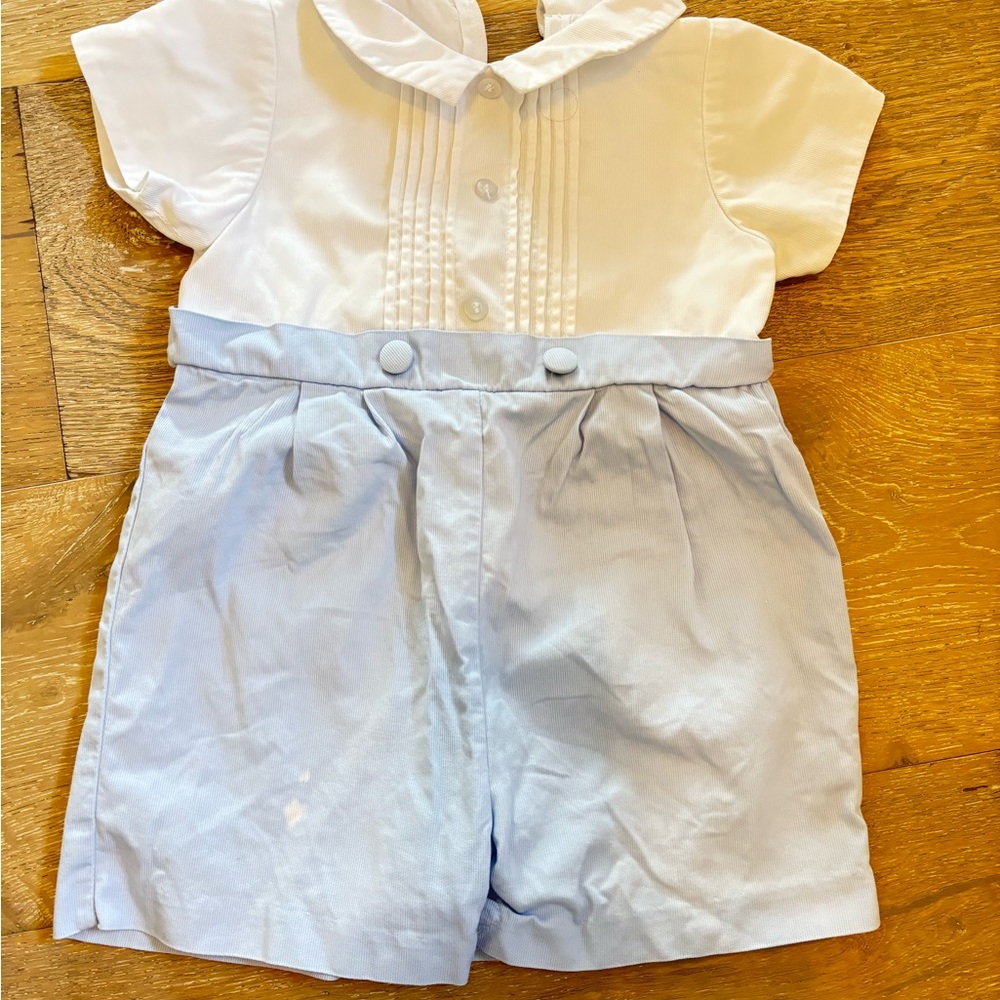 Florence Eiseman White Baby Outfit